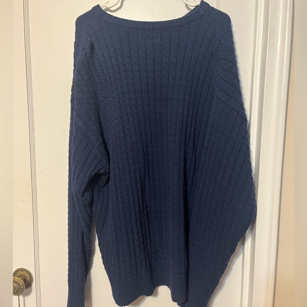 Blacker Navy Sweater (Large)